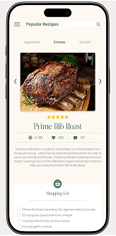 Chef Recipe Recipe Screen