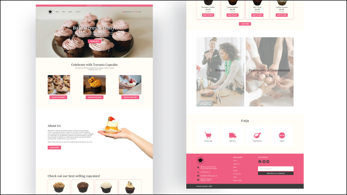 Toronto Cupcake Web Preview